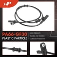 thumbnail image 4 of A-Premium ABS Wheel Speed Sensor Compatible with Mercedes-Benz Models - R230 SL500/SL55 AMG/SL600/SL65 AMG, R230/R231 SL550/SL63 AMG, C199 SLR McLaren - Rear Side, Replace# V307202081, A2305402017, 4 of 8