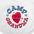 thumbnail image 4 of Inktastic Camp Grandma Boys or Girls Baby Bib, 4 of 4