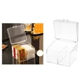 thumbnail image 4 of Cotton Pads Storage Box Dispensador Para Ba?o 2 Compartimentos Sunnimix Estuche de almacenamiento de algodón, 4 of 8