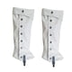 thumbnail image 3 of Cubrebotas estilo medieval Cubrebotas gótico punk Cubrebotas pirata Cubrezapatos Estándar blanco, 3 of 9
