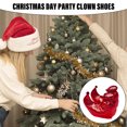 thumbnail image 2 of Metallic Color Clown Shoes Elves Shoe Covers for Christmas Halloween Dress up Adult Clown Overshoes for Cosplay Party, 2 of 8