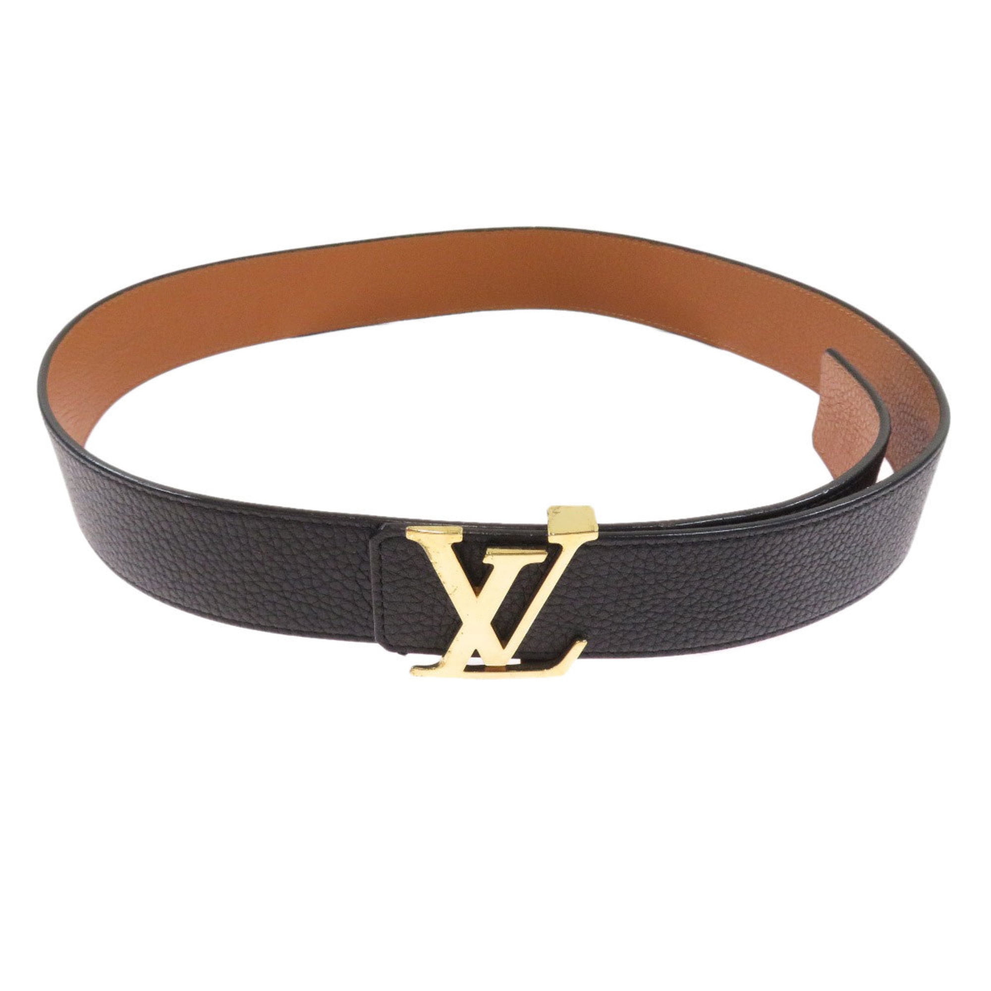 Louis Vuitton LV Initiales Reversible Belt Monogram Canvas and Leather Wide  100