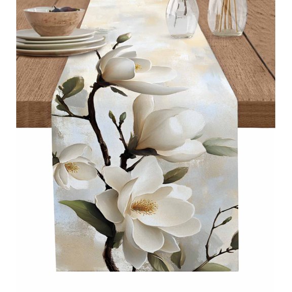 Moroccon Table Runner 72 Inches, Moroccan Bed Runner Dresser Scarves Tabletop for Indoor Outdoor Parties/Ceremony/Banquet, 13" x 72"