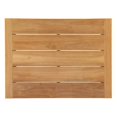 thumbnail image 3 of Modway Upland Solid Teak Wood Outdoor Patio Coffee Table in Natural, 3 of 4