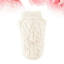 LULULION Fashion Thin White Pet Sweater Comfortable Dog Clothes for Parties