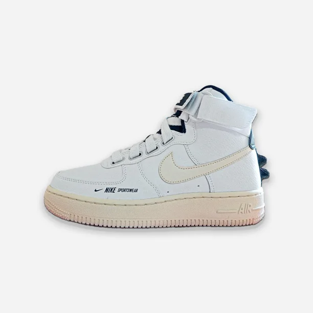 Ni - ke Ni - ke air force 1 high utility aj7311-100 US6 WHITE OFF WHITE PREMIUM PRM NSW QS
