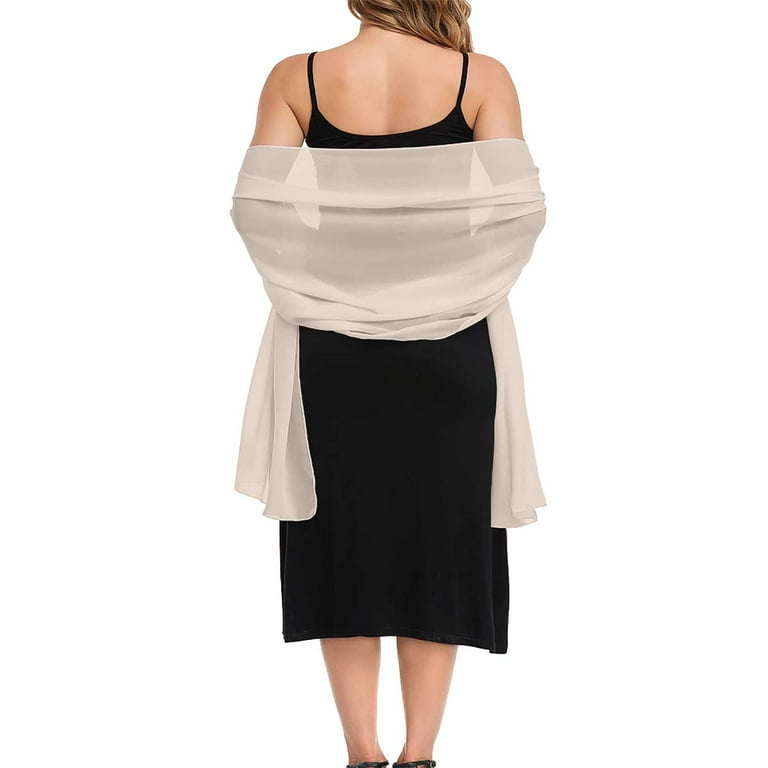 knee length dresses for ladies Womens Scarves | 100% Pure Cashmere Scarf with Fringe main image 1