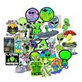 thumbnail image 4 of 150pcs Alien Graffiti Stickers Suitcase Notebook Computer Graffiti Stickers, 4 of 4