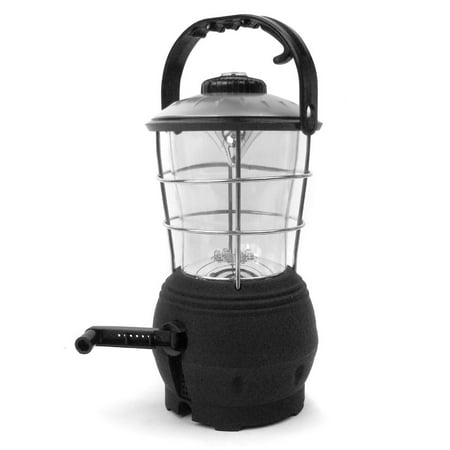 12 LED Hand Crank Camping Lantern - No Batteries Required by