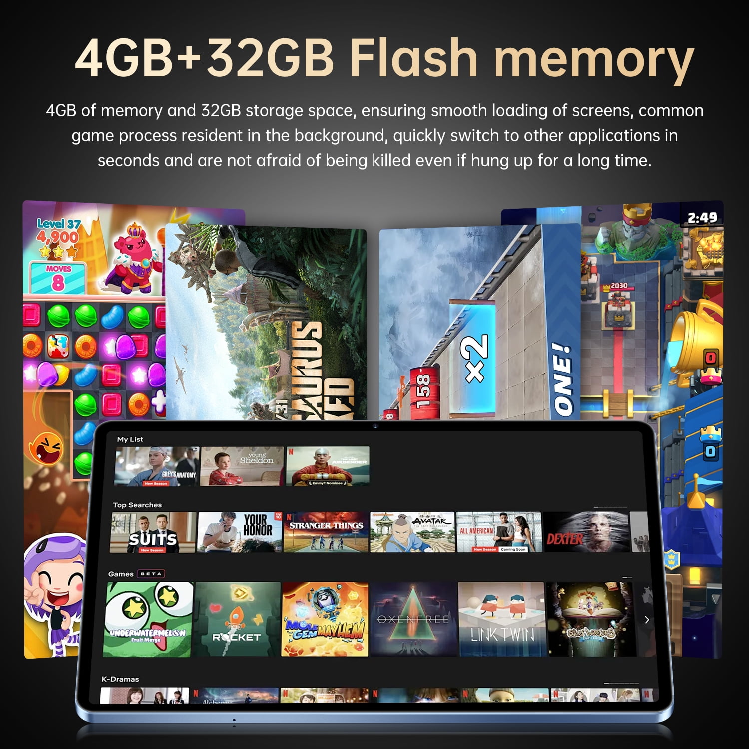 10.1 inch Android 14 Tablets, Quad Core Processor (2+2) 4GB RAM 32GB ROM Tablet, 1280*800 IPS Display, CHYCET 1TB Expandable Tablet PC, 4000mAh Battery, WiFi & Bluetooth Enabled -Pad 7s Pro