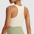 thumbnail image 5 of Workout Sports Bras for Women Solid Color Double Shoulder Shockproof Yoga Wireless, 5 of 5
