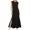 Black, variant on Solid Color Women Casual Loose Sleeveless Split Maxi Long Beach Shirt Dress Travel Vacation 2025 Summer Dresses Boho Sundress Dresses For Women 2025 Elegant Classy