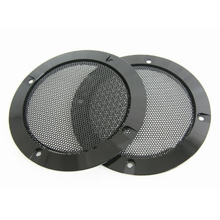 2Pcs 4 Inch Speaker Speaker Grille Speaker Replaceable Round