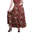 thumbnail image 1 of Bimba SkirtsForWomen Long Length Cotton Printed Maxi Boho Summer Skirt, 1 of 5