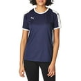 thumbnail image 2 of PUMA Womens Liga Jersey - Peacoat/White - X-Small, 2 of 4