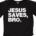 thumbnail image 4 of Inktastic Jesus Saves Bro Christian Boys or Girls Long Sleeve Baby Bodysuit, 4 of 5