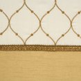 thumbnail image 2 of Bleecker Embroidered Layered Curtain Valance with Lining, 2 of 3