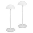 thumbnail image 4 of Ferencaa 1 Pair Hat Display Stand Hat Display Holder Adjustable Height Wig Stand Adjustable Height Wig Holder, 4 of 11