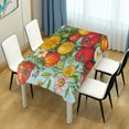 thumbnail image 4 of Yayeee Tablecloths 54" x 54" Rectangle Wrinkle Resistant Party Table Cover, Vibrant Tomatoes, 4 of 8