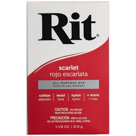 UPC: 0885967830507 | Rit All Purpose Powder Dye Scarlet 1-1/8 oz