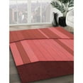 thumbnail image 3 of Ahgly Company Machine Washable Indoor Round Transitional Red Area Rugs, 3' Round, 3 of 7