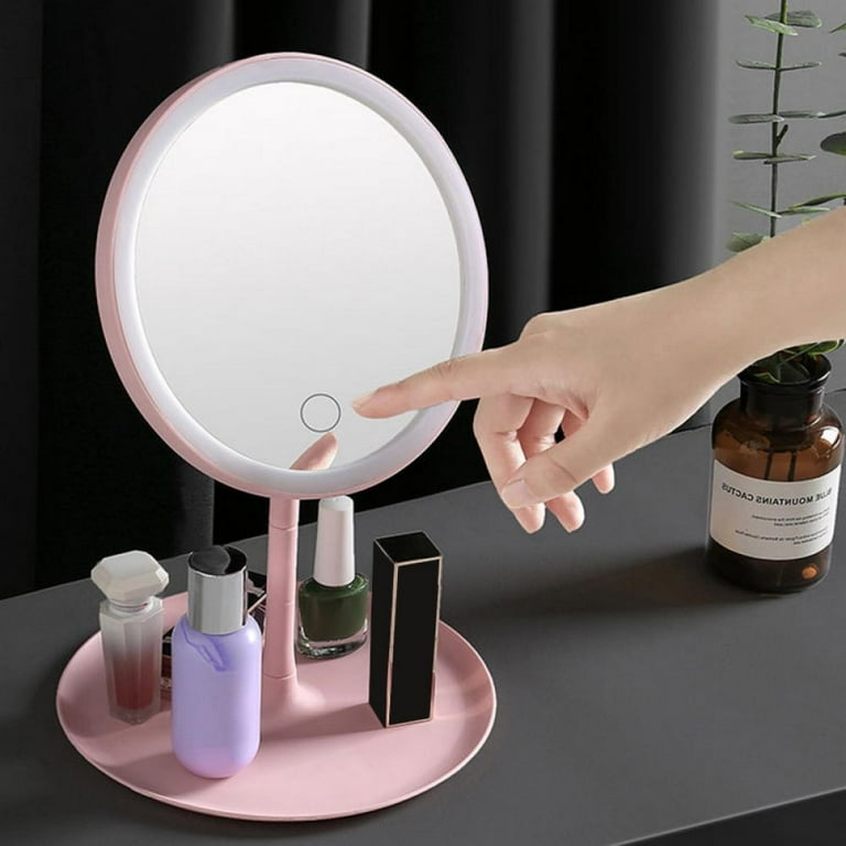 Small led 2024 makeup mirror