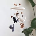 thumbnail image 4 of Felt Cat Baby Mobile, 4 of 5