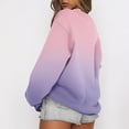 thumbnail image 3 of Durtebeua Sweatshirts For Women Loose Fit Plus Size Long Sleeve Shirt Soft Lightweight Loose Tops, 3 of 5