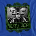 thumbnail image 2 of Beetlejuice Carousel Beetlejuice Unisex Adult T-Shirt, Royal, 3X-Large, 2 of 7