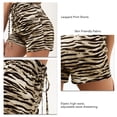 thumbnail image 4 of Pantalones Cortos De Cintura Alta,Pantalones Cortos Con Cordón Con Estampado De Leopardo Pantalones Cortos Con Estampado De Leopardo Pantalones Cortos De Verano Diseñados Con Precisión, 4 of 5