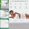 thumbnail image 2 of Cubrecolchón GRT Pillowtop king Size con funda de bambú, 2 of 7