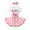 Watermelon, variant on Younger Tree It's My 1st Birthday Dress Infant Pink Shiny Printed Sequin Bowknot Tutu Princess Dress for Birthday Party