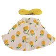 thumbnail image 4 of Vestido de conejito para mascotas, trajes de animales pequeños, falda de conejito, decoración de conejo con orejas caídas, piña amarillaM, 4 of 5