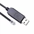 thumbnail image 2 of USB to RS232 RJ9 4P4C Console Serial Cable for Ioptron Equatorial IEQ30 Pro CubePro Cube-II SkyGuider Pro emc60 AZ Mount Pro ZEQ25 SmartEQ Pro FT231XS Chipset (16FT, USB to RS232 RJ9), 2 of 4