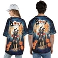 thumbnail image 5 of Happy Halloween Vampire Belgian Malinois BOO with Pumpkins Fun and Spooky All Over Print 3D Baseball Shirt Sheepdog Dog Lover Gifts Softball Sport - 00018, 5 of 6