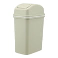 thumbnail image 1 of Popular! Trash Can Household Large Capacity Creative Swing Lid Trash Can European Style Bathroom Trash Can Sealing Strip Clearance, 1 of 4