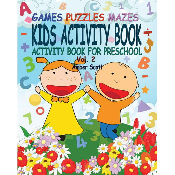 Easy Activity Book for 4 Year Old Basic Concepts for Children