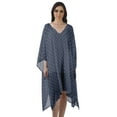 thumbnail image 1 of Moomaya Robe Mi-Longue de Plage en Georgette Courte pour Femmes, Caftan de Plage, Paréo de Bikini, 1 of 4