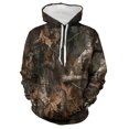 thumbnail image 3 of Sudadera con capucha 3D con estampado de hojas de otoño y primavera, sudadera holgada para hombre y mujer, sudadera de diseñador, ropa Harajuku Y2K de gran tamaño, 3 of 5