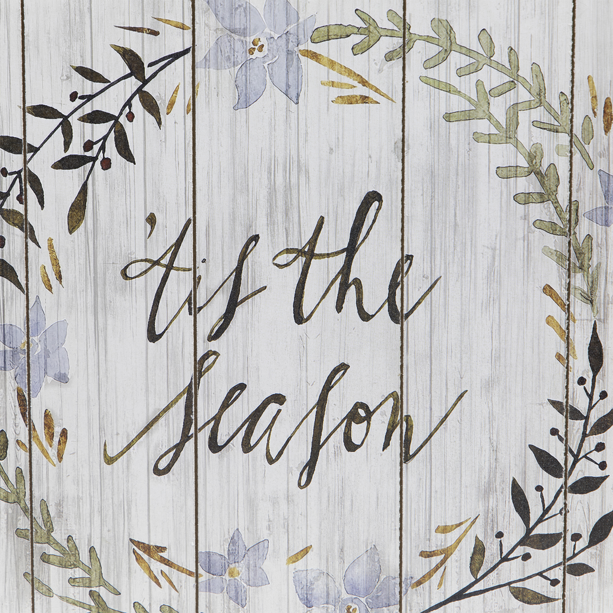 Northlight Tis the Season Christmas Wall Decoration - 12"