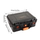 thumbnail image 4 of Matsuzay Caja de seguridad FLIP resistente a impactos para almacenamiento de drones y mayordomo de batería de sensación cómoda Accesorios para drones aéreos, 4 of 6