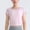 Pink, variant on Baqcunre Womens Tops,Summer Back Top Breathable Quick Dried Sports T Shirt Running Training Fitness Top Yoga Short Sleeve Workout Tops for Women,Crop Tops for Women Shirts for Women Black S-XL