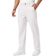 thumbnail image 4 of COOFANDY Men' Casual Chino Pant Solid Comfy Trousers Work Dress Pants Waist Tapered Trousers, 4 of 6