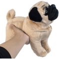 thumbnail image 4 of Muñeco de peluche Roseauroma Brown Pug Dog 30 cm, 4 of 7