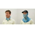 thumbnail image 2 of UVX Mask Buff - Pelagic Camo Outdoor Sun Wind Protection Head Cover Headwear, 2 of 2