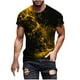 thumbnail image 1 of Camisetas de Manga Corta para Hombre Imprimir Cuello Redondo Camiseta de Moda Casual, Camiseta de Disfraz de Poliéster para Uso Al Aire Libre, Diario Y de Verano de Primavera, 1 of 5