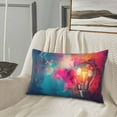 thumbnail image 5 of Rateoe Colorful Lightbulb Abstract Pattern Pillow Covers with Invisible Zipper(Pillows are not Included) Standard Pillowcases-20"x30", 5 of 6