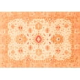 thumbnail image 1 of Ahgly Company Indoor Rectangle Oriental Orange Traditional Area Rugs, 2' x 5', 1 of 4