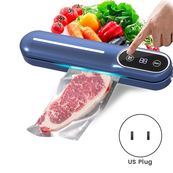 Vacuum Sealer Machine Suction Touch Automatic Food Sealer with External Vacuum System Dry Moist Fresh Modes US Plug A