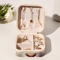 thumbnail image 6 of Easter Travel Portable Square Jewelry Organizer with Storage Box | Jewelry Display and Box for Rings, Earrings, Necklaces, Bracelets - Suitable for Girls and Women, 6 of 6